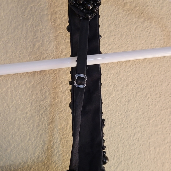 Bebe beaded strap silk top size XS - Picture 5 of 9